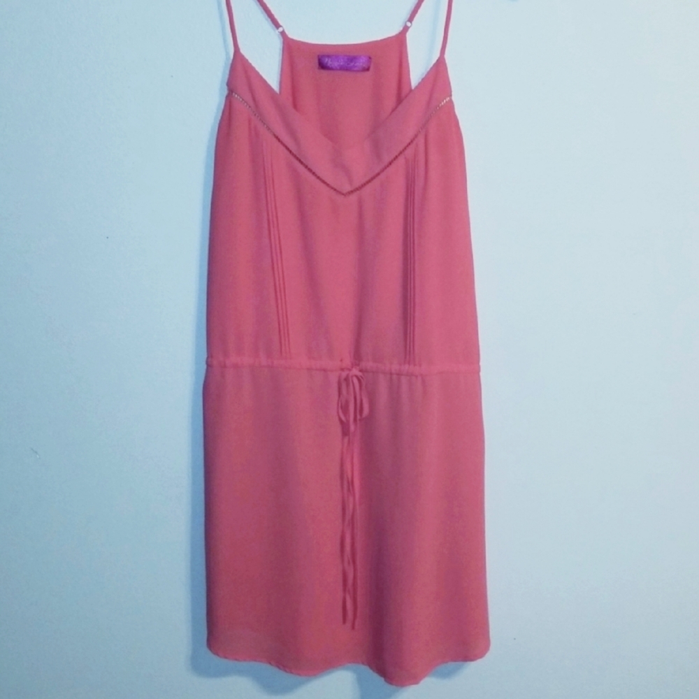 Pink Narcisa Lang Dress